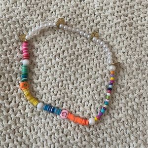 Preppy charm necklace